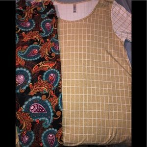 Lularoe Large Perfect T & TC Leggings